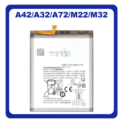HQ OEM &Sigma;&upsilon;&mu;&beta;&alpha;&tau;ό &Mu;&epsilon; Samsung Galaxy A42 5G (SM-A426F) A32 5G (SM-A326) A72 (SM-A725) M22(SM-M225) M32 (SM-M325) &Mu;&pi;&alpha;&tau;&alpha;&rho;ί&alpha; Battery 5000mAh EB-BA426ABY GH82-24377A (Premium A+)