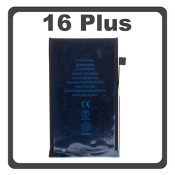 HQ OEM &Sigma;&upsilon;&mu;&beta;&alpha;&tau;ό &Mu;&epsilon; Apple iPhone 16 Plus, iPhone16 Plus (A3290, A3082) Battery &Mu;&pi;&alpha;&tau;&alpha;&rho;ί&alpha; Li-Poly 4674 mAh Bulk (Premium A+)