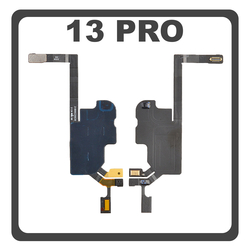 &Gamma;&nu;ή&sigma;&iota;&alpha; Original For iPhone 13 Pro, iPhone 13 Pro (A2638, A2483), Proximity Sensor Flex Cable &Kappa;&alpha;&lambda;&omega;&delta;&iota;&omicron;&tau;&alpha;&iota;&nu;ί&alpha; &Alpha;&iota;&sigma;&theta;&eta;&tau;ή&rho;&alpha;&sigmaf; &Epsilon;&gamma;&gamma;ύ&tau;&eta;&tau;&alpha;&sigmaf; + Microphone &Mu;&iota;&kappa;&rho;ό&phi;&omega;&nu;&omicron; Pulled