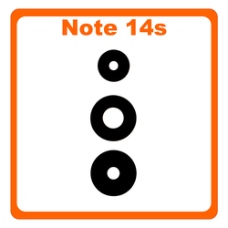 &Gamma;&nu;ή&sigma;&iota;&alpha; Original Xiaomi Redmi Note 14s (2502FRA65G) Rear Back Camera Glass Lens &Pi;ί&sigma;&omega; &Tau;&zeta;&alpha;&mu;ά&kappa;&iota; &Kappa;ά&mu;&epsilon;&rho;&alpha;&sigmaf; (Service Pack By Xiaomi)