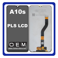 HQ OEM &Sigma;&upsilon;&mu;&beta;&alpha;&tau;ό &Mu;&epsilon; Samsung Galaxy A10s 2020 (SM-A107F) PLS TFT LCD Capacitive &Omicron;&theta;ό&nu;&eta; Display Screen + Touch Screen DIgitizer &Mu;&eta;&chi;&alpha;&nu;&iota;&sigma;&mu;ό&sigmaf; &Alpha;&phi;ή&sigmaf; Black Bulk (Premium A+)