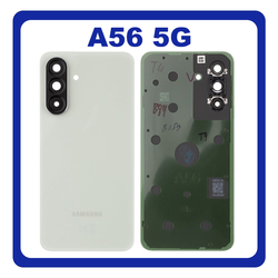 &Gamma;&nu;ή&sigma;&iota;&alpha; Original Samsung Galaxy A56 5G (SM-A566V, SM-A566B) Rear Back Battery Cover &Pi;ί&sigma;&omega; &Kappa;&alpha;&pi;ά&kappa;&iota; &Pi;&lambda;ά&tau;&eta; &Mu;&pi;&alpha;&tau;&alpha;&rho;ί&alpha;&sigmaf; Olive GH82-36807C (Service Pack By Samsung)