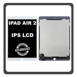 iPad Air 2 (A1566, A1567, iPad5,3, iPad5,4) IPS LCD Display Aseembly Screen &Omicron;&theta;ό&nu;&eta; + Touch Digitizer Unit &Mu;&eta;&chi;&alpha;&nu;&iota;&sigma;&mu;ό&sigmaf; A&phi;ή&sigmaf; Silver &Alpha;&sigma;&eta;&mu;ί (Ref By Apple)