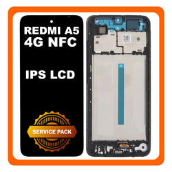 &Gamma;&nu;ή&sigma;&iota;&alpha; Original Xiaomi Redmi A5 4G NFC (25028RN03Y) IPS LCD Display Screen Assembly &Omicron;&theta;ό&nu;&eta; + Touch Screen Digitizer &Mu;&eta;&chi;&alpha;&nu;&iota;&sigma;&mu;ό&sigmaf; &Alpha;&phi;ή&sigmaf; + Frame Bezel &Pi;&lambda;&alpha;ί&sigma;&iota;&omicron; &Sigma;&alpha;&sigma;ί Black &Mu;&alpha;ύ&rho;&omicron; Short Flex 5600010C3ZN00 (Service Pack By Xiaomi)