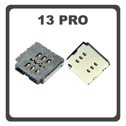 Original for Apple iPhone​ 13 Pro, iPhone13 Pro (A2638, A2483, A2636) SIM Card Tray Single Reader &Alpha;&nu;&alpha;&gamma;&nu;ώ&sigma;&tau;&eta;&sigmaf; &Kappa;ά&rho;&tau;&alpha;&sigmaf; SIM Pulled