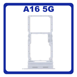 &Gamma;&nu;ή&sigma;&iota;&alpha; Original Samsung Galaxy A16 5G (SM-A166B, SM-A166B/DS) SIM Card Tray + Micro SD Tray Slot &Upsilon;&pi;&omicron;&delta;&omicron;&chi;έ&alpha;&sigmaf; &Beta;ά&sigma;&eta; &Theta;ή&kappa;&eta; &Kappa;ά&rho;&tau;&alpha;&sigmaf; SIM Gray &Gamma;&kappa;&rho;&iota; GH98-49822A (Service Pack By Samsung)