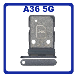 &Gamma;&nu;ή&sigma;&iota;&alpha; Original Samsung Galaxy A36 5G (SM-A366E, SM-A366E/DS)​ SIM Card Tray + Micro SD Tray Slot &Upsilon;&pi;&omicron;&delta;&omicron;&chi;έ&alpha;&sigmaf; &Beta;ά&sigma;&eta; &Theta;ή&kappa;&eta; &Kappa;ά&rho;&tau;&alpha;&sigmaf; SIM  Awesome ​Black &Mu;&alpha;ύ&rho;&omicron; GH98-49933A​ (Service Pack By Samsung)