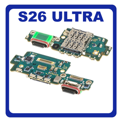 &Gamma;&nu;ή&sigma;&iota;&alpha; Original Samsung Galaxy S26 Ultra 5G (SM-S948B, SM-S948B/DS) USB Type-C Charging Dock Connector Flex Sub Board, &Kappa;&alpha;&lambda;&omega;&delta;&iota;&omicron;&tau;&alpha;&iota;&nu;ί&alpha; &Upsilon;&pi;ό &Pi;&lambda;&alpha;&kappa;έ&tau;&alpha; &Phi;ό&rho;&tau;&iota;&sigma;&eta;&sigmaf; + Microphone &Mu;&iota;&kappa;&rho;ό&phi;&omega;&nu;&omicron; + Sim Reader GH96-20819A (Service Pack By Samsung)