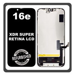 iPhone 16e, iPhone16e (A3212, A3409) Super Retina XDR OLED &Omicron;&theta;ό&nu;&eta; LCD Display Screen Assembly &Omicron;&theta;ό&nu;&eta; + Touch Screen Digitizer &Mu;&eta;&chi;&alpha;&nu;&iota;&sigma;&mu;ό&sigmaf; &Alpha;&phi;ή&sigmaf; Black &Mu;&alpha;ύ&rho;&omicron; (Ref By Apple) (Lifetime Warranty &Gamma;&iota;&alpha; &Sigma;&upsilon;&nu;&epsilon;&rho;&gamma;&alpha;&tau;&epsilon;&sigmaf; B2B)