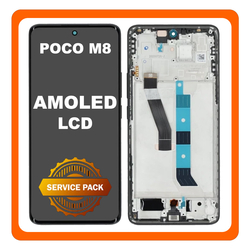 &Gamma;&nu;ή&sigma;&iota;&alpha; Original Xiaomi M8 5G (25118PC98G) AMOLED Display Screen Assembly &Omicron;&theta;ό&nu;&eta; + Touch Screen Digitizer &Mu;&eta;&chi;&alpha;&nu;&iota;&sigma;&mu;ό&sigmaf; &Alpha;&phi;ή&sigmaf; + Frame Bezel &Pi;&lambda;&alpha;ί&sigma;&iota;&omicron; &Sigma;&alpha;&sigma;ί Black &Mu;&alpha;ύ&rho;&omicron; 5600090P17P00 (Service Pack By Xiaomi)