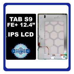 &Gamma;&nu;ή&sigma;&iota;&alpha; Original Samsung Galaxy Tab S9 FE+ 12.4" (SM-X610, SM-X616B) IPS LCD Display Screen Assembly &Omicron;&theta;ό&nu;&eta; + Touch Screen Digitizer &Mu;&eta;&chi;&alpha;&nu;&iota;&sigma;&mu;ό&sigmaf; &Alpha;&phi;ή&sigmaf; + Frame Bezel &Pi;&lambda;&alpha;ί&sigma;&iota;&omicron; &Sigma;&alpha;&sigma;ί Black &Mu;&alpha;ύ&rho;&omicron; GH82-32757A (Service Pack By Samsung)