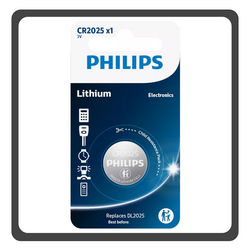 Philips Μπαταρία Λιθίου Ρολογιών CR1620 3V 1τμχ 4895229106130