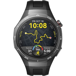 Huawei Watch gt 5 pro 46mm vli-b29 Black / Black Fluoroelastomer Strap eu