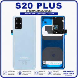 &Gamma;&nu;ή&sigma;&iota;&alpha; Original Samsung Galaxy S20 Plus, S20+ (SM-G985, SM-G985F, SM-G985F/DS) Rear Back Battery Cover &Pi;ί&sigma;&omega; &Kappa;ά&lambda;&upsilon;&mu;&mu;&alpha; &Kappa;&alpha;&pi;ά&kappa;&iota; &Pi;&lambda;ά&tau;&eta; &Mu;&pi;&alpha;&tau;&alpha;&rho;ί&alpha;&sigmaf; Cloud Blue &Mu;&pi;&lambda;&epsilon; GH82-22032D (Service Pack by Samsung)