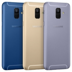 HQ OEM SAMSUNG Galaxy A6 (2018) A600F Back Battery Cover &Pi;ί&sigma;&omega; &Kappa;&alpha;&pi;ά&kappa;&iota; &Kappa;ά&lambda;&lambda;&upsilon;&mu;&alpha; &Mu;&pi;&alpha;&tau;&alpha;&rho;ί&alpha;&sigmaf; Blue