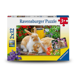 &Delta;&iota;&pi;&lambda;ό Puzzle &alpha;&pi;ό &tau;&eta;&nu; Ravensburger 12x2 &Kappa;&omicron;&mu;&mu;ά&tau;&iota;&alpha;
