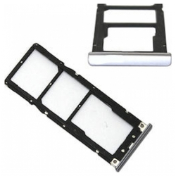 &Gamma;&nu;ή&sigma;&iota;&omicron; Original Xiaomi Redmi Note 5A Prime Sim Card Tray &Theta;ή&kappa;&eta; &kappa;ά&rho;&tau;&alpha;&sigmaf; Silver
