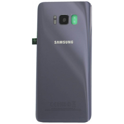 OEM HQ SAMSUNG GALAXY S8 G950F G950 SM-G950F BATTERY COVER &Kappa;&alpha;&pi;ά&kappa;&iota; &Mu;&pi;&alpha;&tau;&alpha;&rho;ί&alpha;&sigmaf; Orchid Grey + Camera Lens