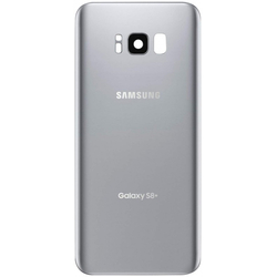OEM HQ SAMSUNG GALAXY S8 Plus G955F G955 SM-G955F BATTERY COVER &Kappa;&alpha;&pi;ά&kappa;&iota; &Mu;&pi;&alpha;&tau;&alpha;&rho;ί&alpha;&sigmaf; Silver + Camera Lens