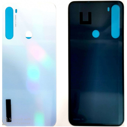 HQ OEM Xiaomi Redmi Note 8 Back Rear Battery Cover &Kappa;&alpha;&pi;ά&kappa;&iota; &Kappa;ά&lambda;&upsilon;&mu;&mu;&alpha; &Mu;&pi;&alpha;&tau;&alpha;&rho;ί&alpha;&sigmaf; Moonlight White