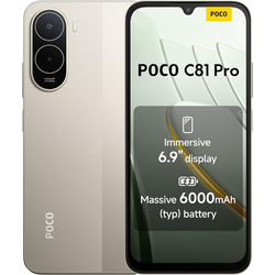 Poco c81 pro 256gb Rom/4gb ram Gold eu