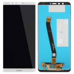 HQ OEM Huawei Y9 2018 , Y9 Prime 2018 (FLA-LX1 , FLA-LX2 , FLA-LX3) Lcd Screen Display &Omicron;&theta;ό&nu;&eta; + Touch Screen Digitizer &Mu;&eta;&chi;&alpha;&nu;&iota;&sigma;&mu;ό&sigmaf; &Alpha;&phi;ή&sigmaf; &Alpha;&sigma;&pi;&rho;&omicron; White