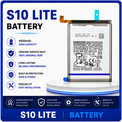 &Gamma;&nu;ή&sigma;&iota;&alpha; Original Samsung Galaxy S10 Lite , SM-G770F G770 EB-BA907ABY &Mu;&pi;&alpha;&tau;&alpha;&rho;ί&alpha; Battery Li-Ion 4500mAh (Bulk) GH82-21673A (Service Pack By Samsung)
