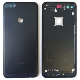 HQ OEM Huawei Y7 2018 (LDN-L01, LDN-LX3) Battery Back Cover Πίσω Καπάκι Μπαταρίας Black