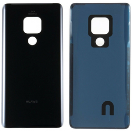 HQ OEM Huawei Mate 20 (HMA-L29, HMA-L09, HMA-LX9, HMA-AL00, HMA-TL00) Battery Back Cover &Pi;ί&sigma;&omega; &Kappa;&alpha;&pi;ά&kappa;&iota; &Mu;&pi;&alpha;&tau;&alpha;&rho;ί&alpha;&sigmaf; Black​​