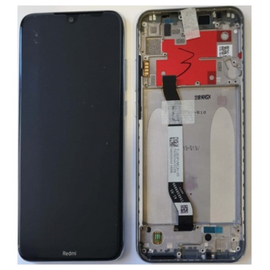 Γνήσιο Original Xiaomi Redmi Note 8T Note8T (M1908C3XG) Lcd Screen Display Assembly Οθόνη + Touch Screen Digitizer Μηχανισμός Αφής + Πλαίσιο Frame Bezel Σασί White Άσπρο 5600020C3X00 (Service Pack By Xiaomi)