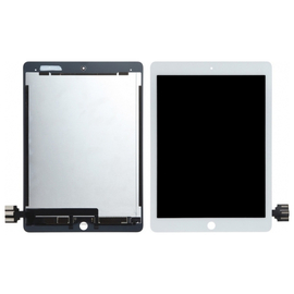 HQ OEM Apple iPad Pro 9.7'' (2016) (A1673, A1674, A1675, iPad6,4, iPad6,3) Lcd Display Screen Οθόνη + Touch Screen Digitizer Μηχανισμός Οθόνη Αφής White Premium (Premium A+)