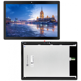 HQ OEM Lenovo M10 FHD REL x605 (TB-X605FC, TB-X605LC, ZA4Y0079IN) LCD Display Assembly Screen Οθόνη + Touch Screen Digitizer Μηχανισμός Αφής Black (Grade AAA+++)