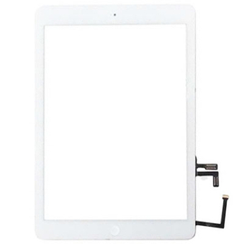 HQ OEM for iPad Air Touch Screen DIgitizer Μηχανισμός Αφής Τζάμι white + Flex and home button (Grade AAA+++)