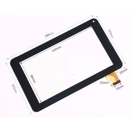 HQ Tablet 7'' KX006 Y7Y007 (86V) PB70A1364 Lenco KIDZTAB 74  Bitmore Colortab7i Clrtab7ibl Touch screen Digitizer Μηχανισμός Αφής Τζάμι Χωρίς Τρύπα για Κάμερα