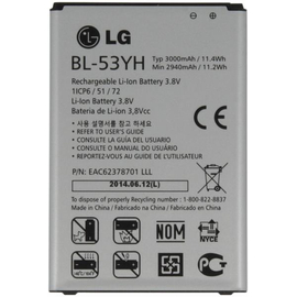 Γνήσιο Original LG G3 D855 Bulk Battery Μπαταρία Li-Ion 3000mAh BL-53YH (Grade AAA+++)