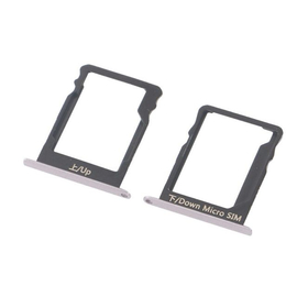 Γνήσιο Original Huawei P8 Lite ALE-L21 Micro SD Tray Θήκη Κάρτας Μνήμης White 51660TFW