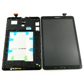 Γνήσια Original Samsung Galaxy Tab E SM-T561N , SM-T560 Οθόνη Lcd Display Screen + Μηχανισμός Αφής Touch Screen Digitizer Μαύρο Black GH97-17525A