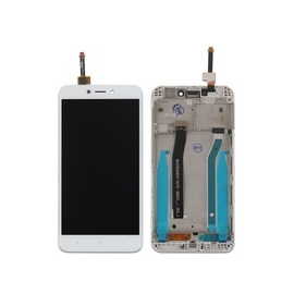 &Gamma;&nu;ή&sigma;&iota;&alpha; Original Xiaomi Redmi 4x LCD Display &Omicron;&theta;ό&nu;&eta; + Touch Screen Digitizer &Mu;&eta;&chi;&alpha;&nu;&iota;&sigma;&mu;ό&sigmaf; &Alpha;&phi;ή&sigmaf; + Frame &Pi;&lambda;&alpha;ί&sigma;&iota;&omicron; White