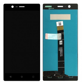 OEM HQ Nokia 3, Nokia3 (TA-1020) Dual Sim (TA-1032) LCD Display Screen &Omicron;&theta;ό&nu;&eta; + Touch Screen Digitizer &Mu;&eta;&chi;&alpha;&nu;&iota;&sigma;&mu;ό&sigmaf; &Alpha;&phi;ή&sigmaf; Black​ (Grade AAA+++)