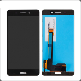 OEM HQ Nokia 6 (TA-1033) Dual Sim (TA-1021) LCD Display Screen &Omicron;&theta;ό&nu;&eta; + Touch Screen Digitizer &Mu;&eta;&chi;&alpha;&nu;&iota;&sigma;&mu;ό&sigmaf; &Alpha;&phi;ή&sigmaf; Black​ (Grade AAA+++)