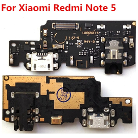 Γνήσιο Original (Swap) Xiaomi Redmi Note 5, Redmi Note 5 Pro Καλωδιοταινία Φόρτισης SUB Usb Plug Charging Board (Charging Dock Flex) + Mic Μικρόφωνο+ Audio Jack (Service Pack By Xiaomi)