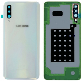 Γνήσιο Original Samsung Galaxy A70 2019 (SM-A705F) Rear Battery Cover Πίσω Καπακι Μπαταρίας White GH82-19467B (Service Pack By Samsung)