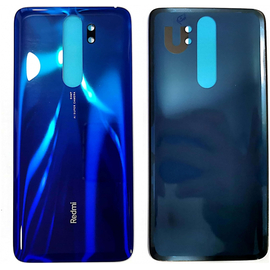 HQ OEM Xiaomi Redmi Note 8 Pro Back Rear Battery Cover Καπάκι Κάλυμμα Μπαταρίας Blue (Grade AAA+++)