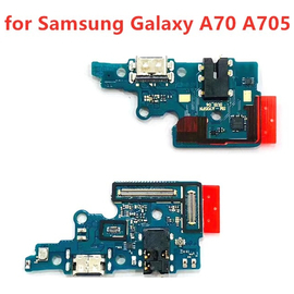HQ OEM Samsung Galaxy SM-A705FN Galaxy A70 2019 Καλοδιοταίνια Φόστισης Sub Type-C USB Plug Charging Board (Charging Dock Flex) GH96-12468A