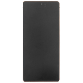 Γνήσια Original Samsung Galaxy Note 20 5G, SM-N980 SM-N981 Super AMOLED Plus, HDR10+ Οθόνη LCD Display Screen + Touch Screen DIgitizer Μηχανισμός Αφής + Frame Πλαίσιο Bronze GH82-23733B GH82-23495B (Service Pack By Samsung)
