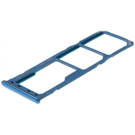 Γνήσια Original Samsung Galaxy A50 2019 (SM-A505F)  Sim Tray Cover Assy , Υποδοχέας Κάρτας Σιμ - Κάλυμμα Blue (Service Pack By Samsung) GH98-43922C