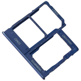 Γνήσια Original Samsung Galaxy A40 2019 (SM-A405F) Sim Tray Cover Assy - SD Card , Υποδοχέας Κάρτας Σιμ & Κάρτας Μνήμης - Κάλυμμα Blue (Service Pack By Samsung) GH98-44303C