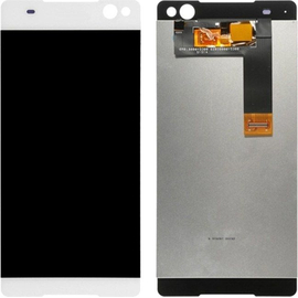 HQ OEM Sony Xperia C5 Ultra / E5506 / E5533 / E5563 / E5553 LCD Display Screen Οθόνη + Touch Screen Digitizer Μηχανισμός Αφής White (Premium A+)