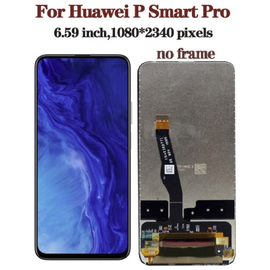 HQ OEM Huawei P Smart Pro, PsmartPro (STK-L21), Y9S, Lcd Screen Display Οθόνη + Touch Screen Digitizer Μηχανισμός Αφής Black (Grade AAA+++)