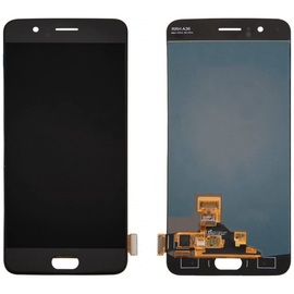 OEM HQ OnePlus 5 Amoled Lcd Screen Display Οθόνη + Touch Screen Digitizer Μηχανισμός Αφής Μαύρο Black (Grade AAA+++)